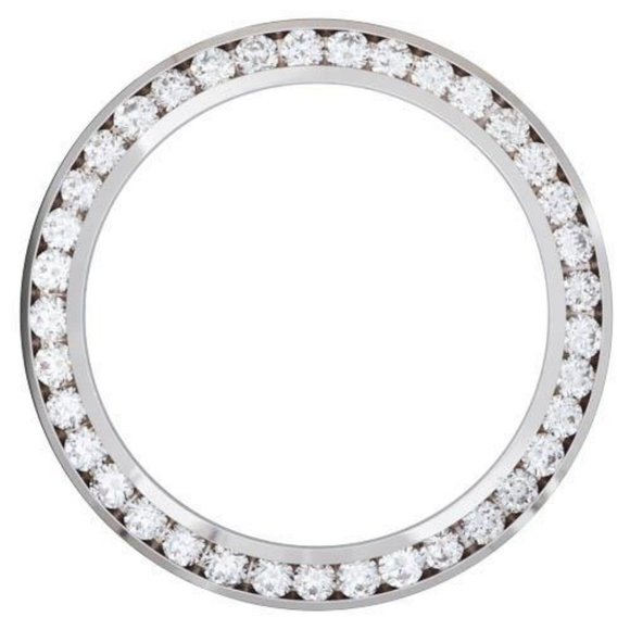 1.5 Ct Channel Set Custom Diamond Bezel